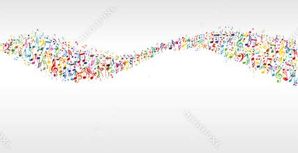 Music color wave