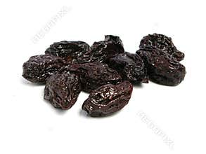 Dry plum or prune fruit
