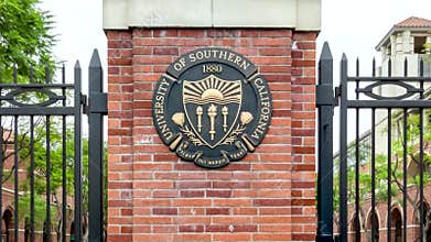 Entrance to the University of Southern California