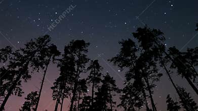 Night and dawn timelapse