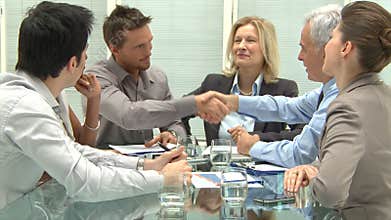 Business Handshake to Seal a Deal