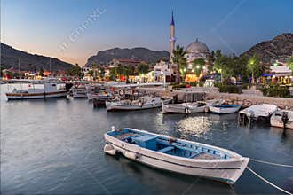Brozburun on the Brozburun Peninsula Turkey