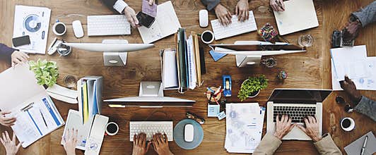 Business Teamwork Communication Brainstorming Concept