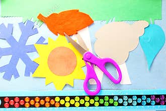 Craft supply tool scissor for kids school paper craft