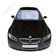 BMW 335i black convertible car