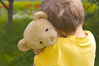 Boy with bear