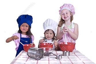 Children Cooking