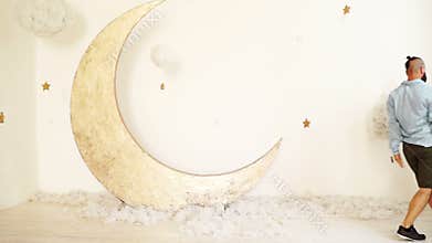 Crazy dreams concept.