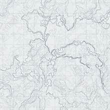 Abstract contour map with different relief. Topographic vector illustration for navigation
