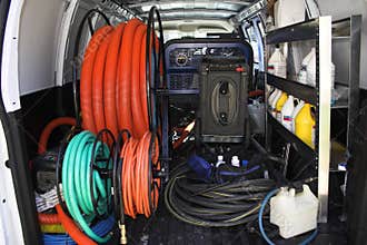 Carpet cleaning van 3