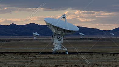 Very Large Array - Time Lapse