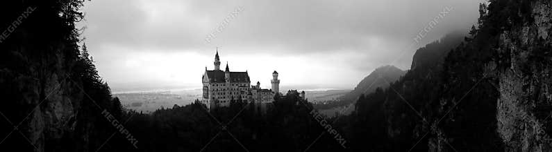 Neuschwanstein Castle Panorama