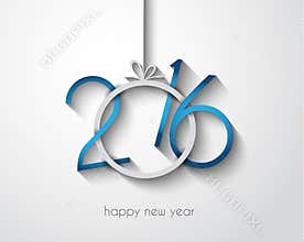 2016 Merry Chrstmas and Happy New Year Background