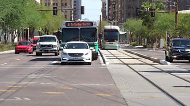 Phoenix,AZ, August 16th,2015 Metro Rail