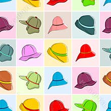 Autumn hats set