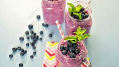 Blueberrie smoothie