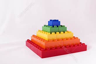 Blocky pyramid