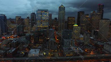 Aerial Washington Seattle