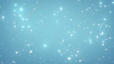 Magic snowfall, beautiful background