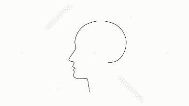 Human brain IQ smart business concept. E-learning nootropic drug supplement braingpower. Brainstorm creative idea