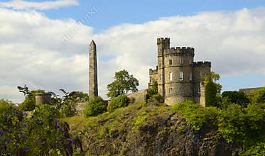 Calton Hill Edinburgh Scotland