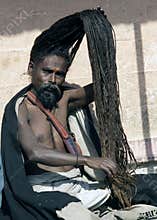 Baba with long Dreadlock