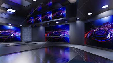 3D Virtual TV Studio News