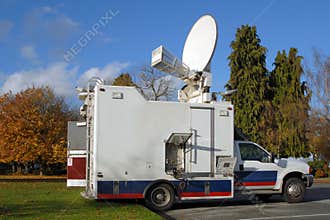 TV News Truck