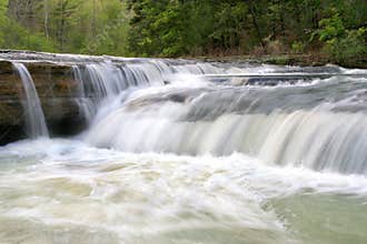 Ozark waterfall