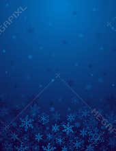 Blue christmas background,