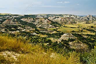 Painted Canyon in Badlands, North Dakota