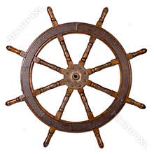 Boat steering wheel