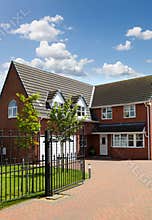 Red brick house UK