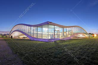 Rolex Learning Center EPFL, Lausanne, Switzerland