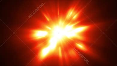 Abstract flash light burst background loop