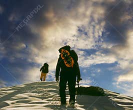 Two climbers