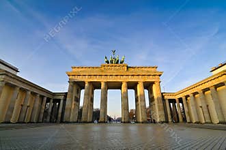 Brandenburg gate in berlin, germany