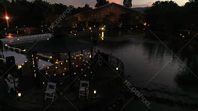 Mexican destination hacienda centenario wedding decoration indoor event.