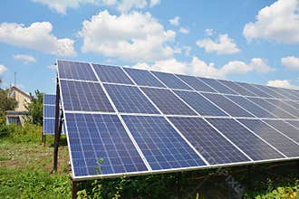 House solar power station for green energy generation