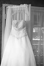 Beautiful wedding gown