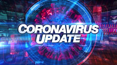 Coronavirus Update - Media TV Animation Graphic Title