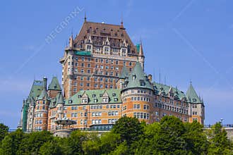 Fairmont Le Chateau Frontenac in Quebec City, Canada