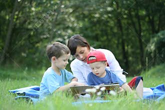 Reading outside