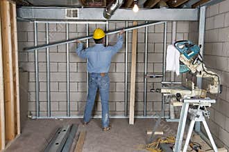 Construction Worker Contractor Handyman Drywall