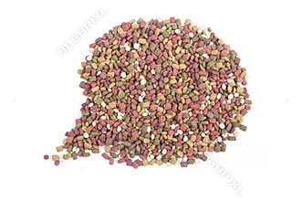 Dog food bubble shape,