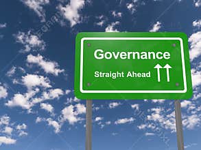 Governance ahead sign