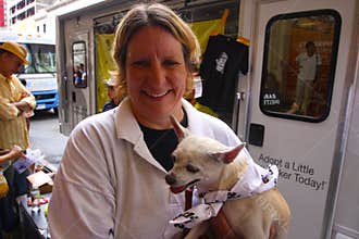 BARC Volunteer with Friend