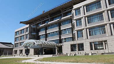 Peking university campus scene 14