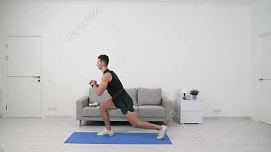 sport man athlete training situp. home sport training of athlete man do situp. sport situp training