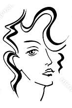 Beautiful Woman's face